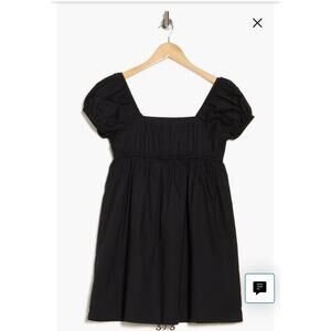 Nordstrom Women’s Abound Babydoll Dress Black XL